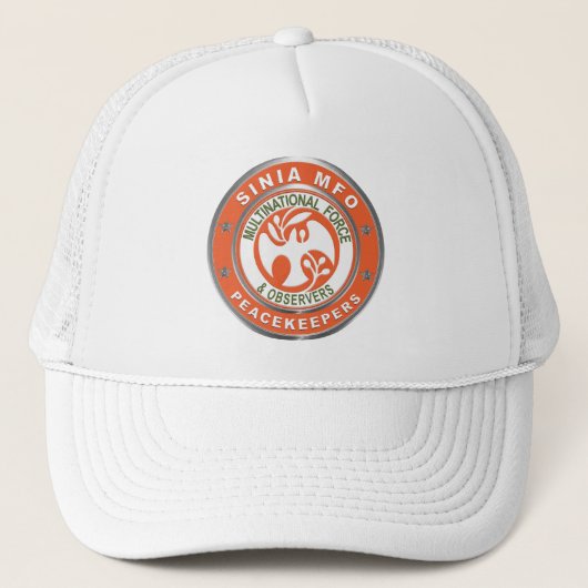 Casquette Force multinationale et observateurs (FMO) (Devant)