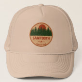 Casquette Forêt nationale de Sawtooth (Devant)