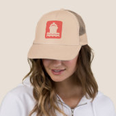Casquette Forme du navire - rose tropicale (En situation)
