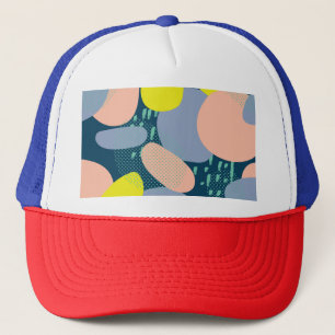 Casquette Formes géométriques : style coloré Memphis