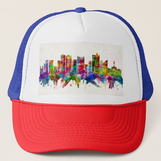Casquette Fort Worth Texas Skyline (Devant)