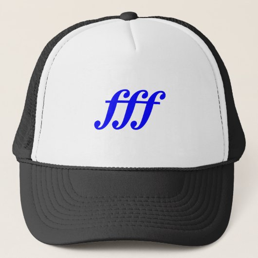 Casquette Fortissimo possible (Devant)