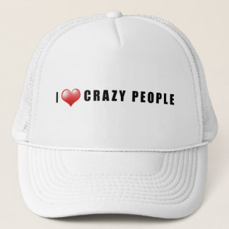 Casquette fou de personnes d'amour