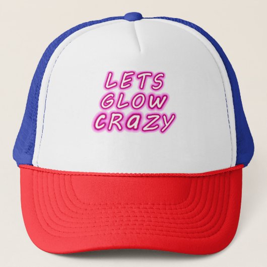 Casquette Fous Lumineuse T Chemise Retro Neon Party Rave (Devant)