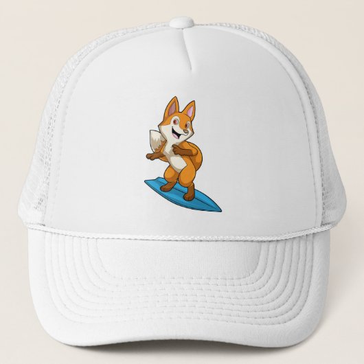 Casquette Fox comme surfer avec Surfer (Devant)