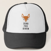 Casquette Fox zéro donné (Devant)