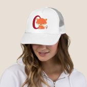 Casquette Fox zéro donné - renard rouge sarcastique mignon (En situation)