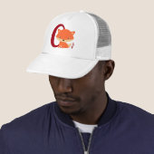 Casquette Fox zéro donné - renard rouge sarcastique mignon (En situation)