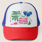 Casquette Foxtrot Delta Tango Flower Boho (Devant)