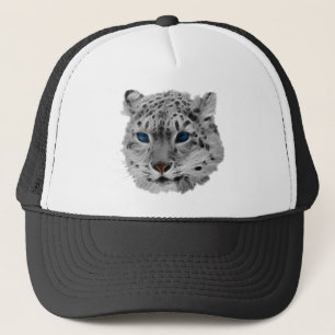 Casquette Fractale du léopard des neiges