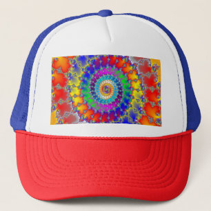 Casquette Fractale psychédélique
