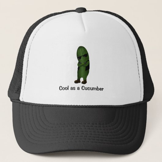 Casquette Frais comme un concombre (Devant)