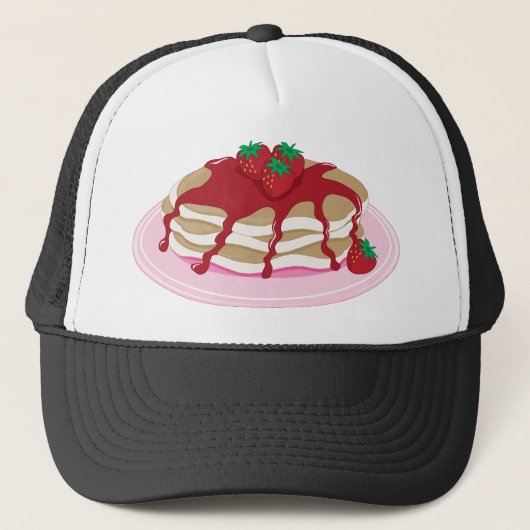 Casquette Fraise de crêpes (Devant)