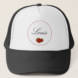 Casquette Fraise mignonne personnalisable