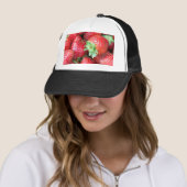 Casquette Fraises rouges (En situation)