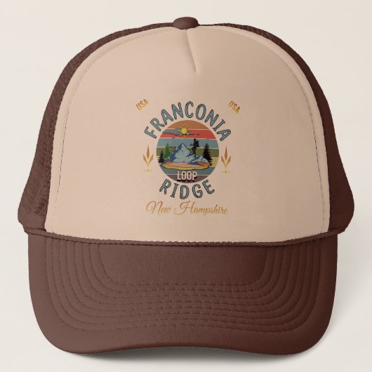 Casquette Franconia Ridge Loop, New Hampshire (Devant)