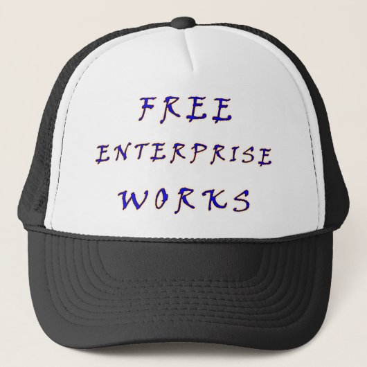 Casquette Free Enterprise Works (Devant)