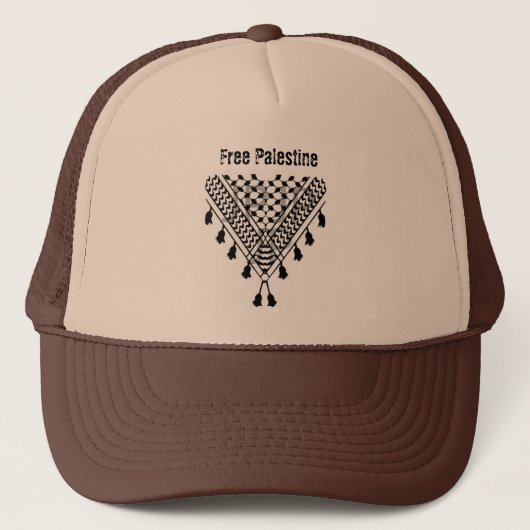 Casquette Free Palestine (Devant)