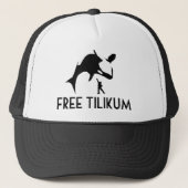 Casquette Free Tilikum Save Orca Killer Whale (Devant)