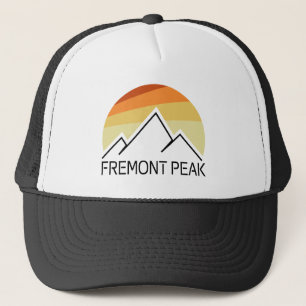 Casquette Fremont Peak Wyoming Retro