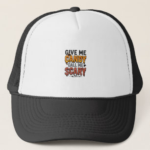 Casquette Friandises d'Halloween Donnez-moi des bonbons Appe