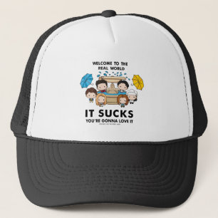 Casquette FRIENDS™ Bienvenue dans le monde réel Chibi