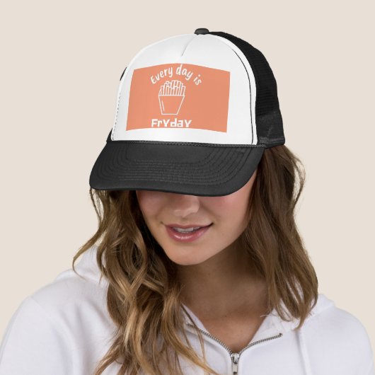 Casquette frites tous les jours c'est vendredi (En situation)