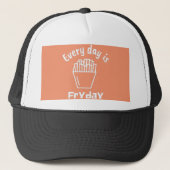 Casquette frites tous les jours c'est vendredi (Devant)