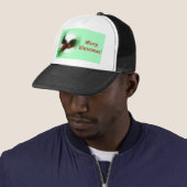 Casquette Frosty Green Holly (En situation)