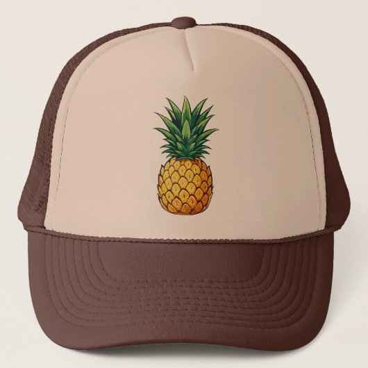 Casquette Fruit d'ananas (Devant)
