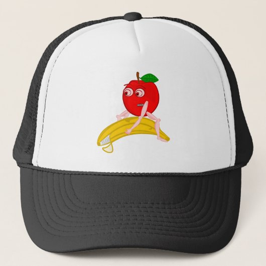 Casquette Fruit d'ostéopathe drôle Pomme Straightening une b (Devant)