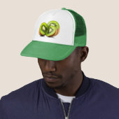 Casquette Fruit kiwi vert (En situation)