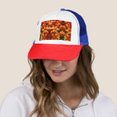 Casquette Fruit simple orange ajouter nom minimum personnali (En situation)