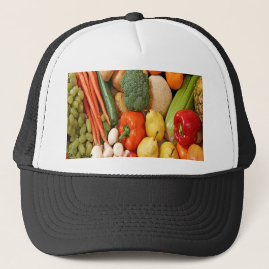 CASQUETTE FRUITS ET LÉGUMES (Devant)