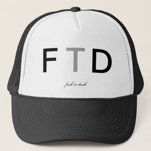 CASQUETTE FTD (Devant)