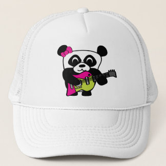 Casquette Fun Guitar Girl Panda