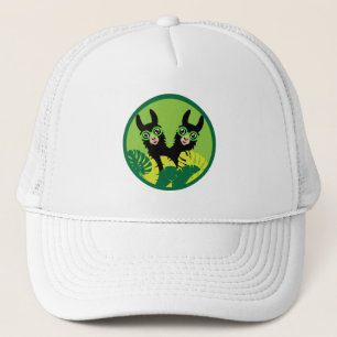Casquette Fun Llama Alpaca Best Friends