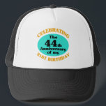 Casquette Funny 65th Birthday Gag Gift<br><div class="desc">A fun birthday gift idea for men and women celebrating a milestone age. Uses birthday humor to celebrate an anniversary of a younger age. A great bday gag gift for anyone!</div>