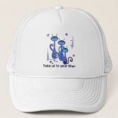 Casquette Funny Alien Cats | Take Us To Your Litter (Devant)