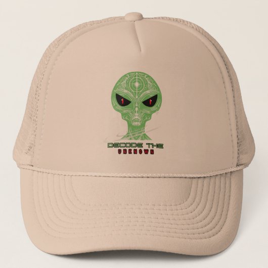 Casquette Funny Alien Trucker Hat – UFO Lover Gift (Devant)