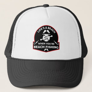 Casquette Funny Beach Fishing