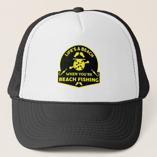 Casquette Funny Beach Fishing (Devant)