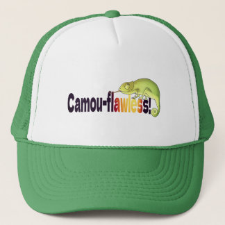 Casquette Funny Camou-flawless Chameleon Pun