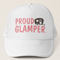 Funny Camping Glamping Hat for Women