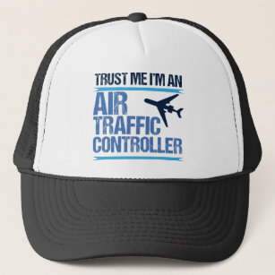 Casquette Funny contrôleur de la circulation aérienne