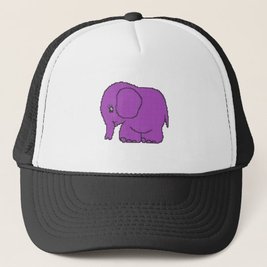 Casquette Funny cross-stitch (Devant)