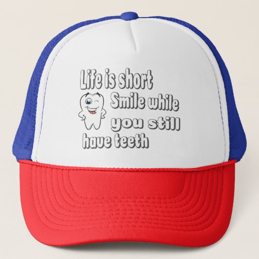 Casquette Funny Dental Quote (Devant)