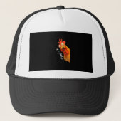 Casquette Funny F-Caw-F Chicken F-Caw-F Chicken Creative Cas (Devant)