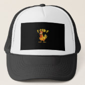 Casquette Funny F-Caw-F Chicken – Hilarious Crow Graphic Hum (Devant)