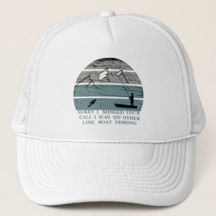 Casquette funny fishing quotes vintage